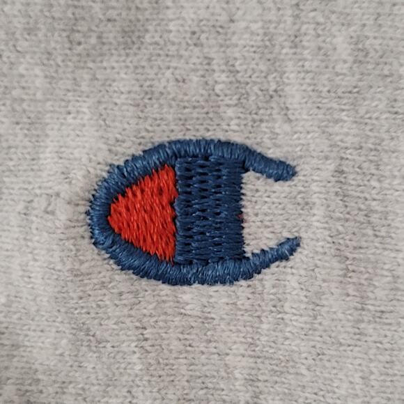 Vintage Champion Reverse-Weave Sweatshirt L/XL 23x26 Crop USA - Picture 3 of 16